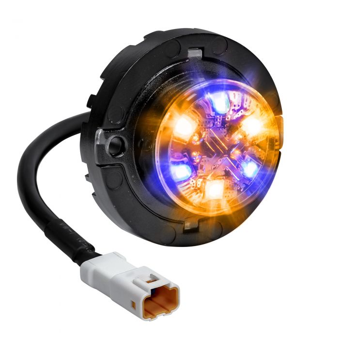 LED Replacement for SEHA306 SnakeEye-III 6W Hideaway - Amber / Blue