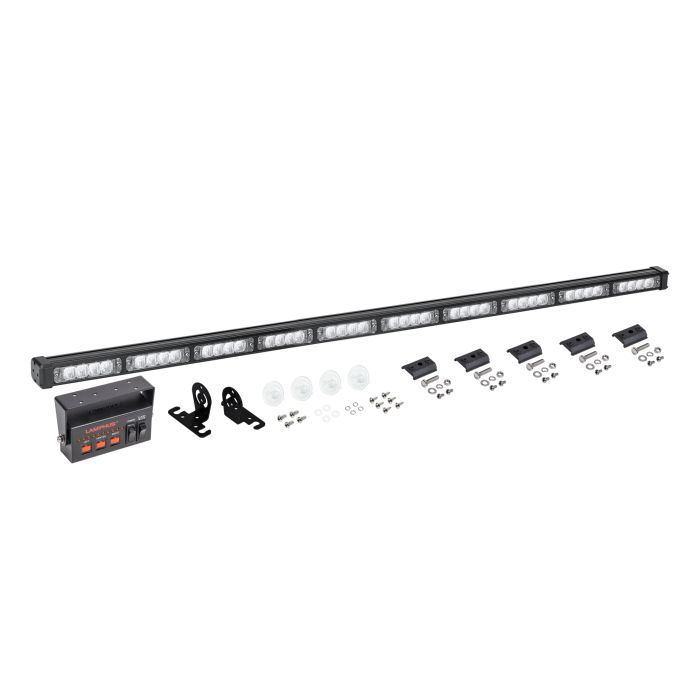 SolarBlast 47-Inch LED Strobe Traffic Advisor Combo Kit