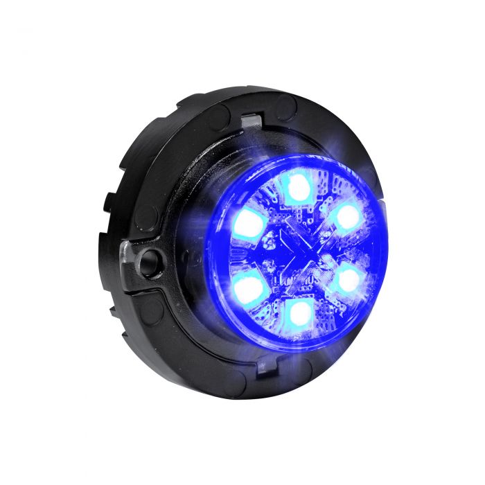 SnakeEye-III 6W Surface-Mount Hideaway Light - Blue | PSZLEDSTB1506-BL