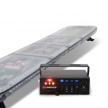 SolarBlast 47-Inch 98W LED Full-Size Strobe Light Bar + Controller