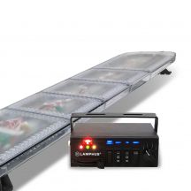 SolarBlast 47-Inch 98W LED Full-Size Strobe Light Bar + Controller